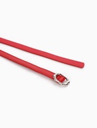 Ремень женский, узкий, 1.4×105 см, металлическая пряжка, красный 10943952