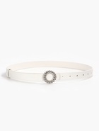 Ремень женский, 2.3×107 см, декоративная металлическая пряжка, белый - фото 68975877