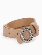 Ремень женский, 2.3×105 см, металлическая пряжка, бежевый 10943956