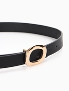 Ремень женский, золотистая пряжка, 2.3×105 см, чёрный 10943957