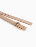 Ремень женский, золотистая пряжка, гвоздик, 2.3×105 см, бежевый  (артикул 10943959)  большой выбор товаров оптом и в розницу по низким ценам с доставкой