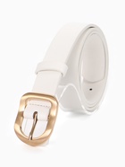 Ремень женский, 2.7×105 см, золотистая пряжка, 1 прокол, белый - фото 809458710