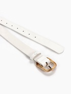 Ремень женский, 2.7×105 см, золотистая пряжка, 1 прокол, белый  (артикул 10943962)  большой выбор товаров оптом и в розницу по низким ценам с доставкой