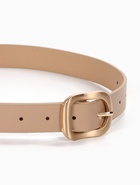 Ремень женский, 2.7×105 см, золотистая пряжка, 1 прокол, бежевый 10943963