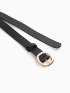 Ремень женский, 2.8×107 см, 1 прокол, золотистая пряжка, чёрный  (артикул 10943964)  большой выбор товаров оптом и в розницу по низким ценам с доставкой