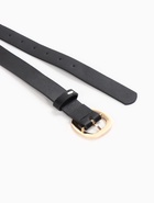 Ремень женский, 2.8×107 см, 1 прокол, золотистая пряжка, чёрный  (артикул 10943964)  большой выбор товаров оптом и в розницу по низким ценам с доставкой