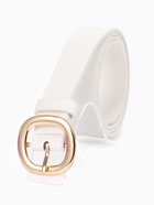 Ремень женский, 2.8×105 см, 1 прокол, золотистая пряжка, белый - фото 809458713