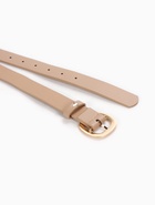 Ремень женский, 2.8×105 см, 1 прокол, золотистая пряжка, бежевый  (артикул 10943966)  большой выбор товаров оптом и в розницу по низким ценам с доставкой