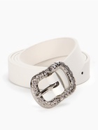 Ремень женский, металлическая пряжка, 2.3×105 см, белый 10943968