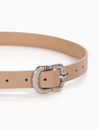 Ремень женский, металлическая пряжка, 2.3×105 см, бежевый 10943969