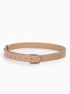 Ремень женский, 1 прокол, металл пряжка, 2.8×105 см, бежевый 10943973