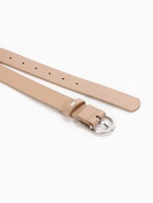 Ремень женский, 1 прокол, металл пряжка, 2.8×105 см, бежевый  (артикул 10943973)  большой выбор товаров оптом и в розницу по низким ценам с доставкой
