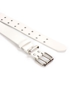 Ремень женский, 3.5×105 см, с люверсами, пряжка металл, белый - Фото 5