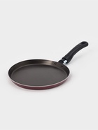 УЦЕНКА Сковорода блинная 22 см Доляна, АП, пластик. ручка - Фото 2