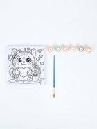 Картина по номерам «Пушистая нежность», 15×15 см - фото 120956390