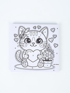 Картина по номерам «Пушистая нежность», 15×15 см - фото 120970652