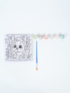 Картина по номерам «Улыбка панды», 15×15 см  (артикул 10958445)  большой выбор товаров оптом и в розницу по низким ценам с доставкой