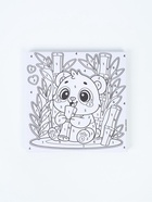 Картина по номерам «Улыбка панды», 15×15 см  (артикул 10958445)  большой выбор товаров оптом и в розницу по низким ценам с доставкой