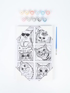 Картина по номерам «Смешные котики», 20×30 см 10962111