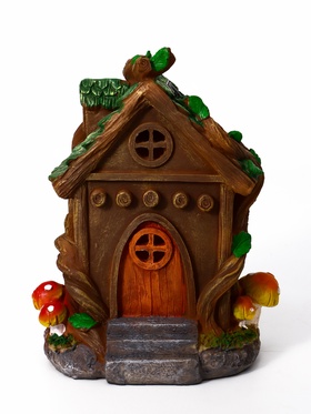 Садовый фонарь «Сказочный дом», 20×10×16 см, полистоун