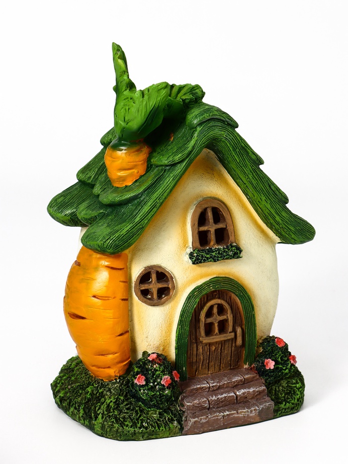 Садовый фонарь «Дом Зайца», 20×10×16 см, полистоун - Фото 1