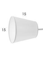 Светильник потолочный 10119/5, 5хE27, 60Вт, белый - фото 809458873