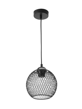 Светильник подвесной 10266/1, 1хE27, 40Вт, чёрный
