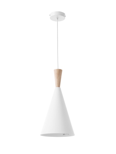 Светильник подвесной 10272/1, 1хE27, 40 Вт, белый