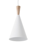 Светильник подвесной 10272/1, 1хE27, 40 Вт, белый - фото 68180831