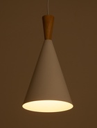 Светильник подвесной 10272/1, 1хE27, 40 Вт, белый - фото 68180833