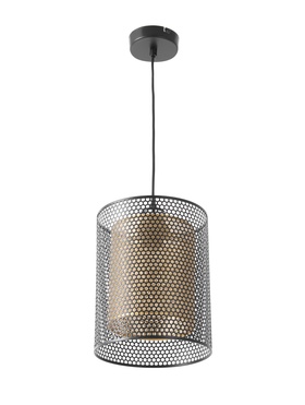 Светильник подвесной 10282/1, 1хE27, 60Вт, чёрный