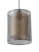 Светильник подвесной 10282/1, 1хE27, 60 Вт, чёрный - фото 68180841