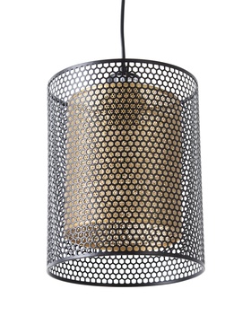 Светильник подвесной 10282/1, 1хE27, 60 Вт, чёрный