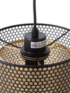 Светильник подвесной 10282/1, 1хE27, 60 Вт, чёрный - фото 68180847