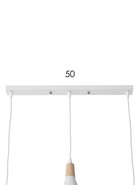 Светильник подвесной 10286/3, 3хE27, 40 Вт, белый - фото 68180864