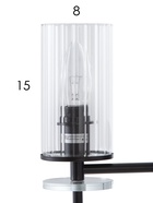 Бра 11014/1w, 1хE14, 40 Вт, чёрный  (артикул 10975971)  большой выбор товаров оптом и в розницу по низким ценам с доставкой