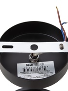 Бра 11014/1w, 1хE14, 40 Вт, чёрный - Фото 7