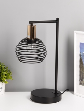 Светильник настольный 11152/1T, 1хE27, 40 Вт, чёрный