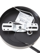 Люстра 12197/2, 2хE27, 40Вт, чёрный/серый - фото 809458950