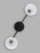 Люстра 12197/2, 2хE27, 40Вт, чёрный/белый - фото 809458955