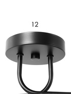 Люстра 12197/2, 2хE27, 40 Вт, чёрный/белый - Фото 5