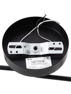 Люстра 12197/2, 2хE27, 40Вт, чёрный/белый - фото 809458959