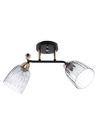 Люстра 12229/2, 2хE27, 60 Вт, чёрный/золото - Фото 1