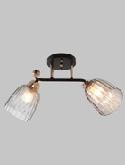 Люстра 12229/2, 2хE27, 60 Вт, чёрный/золото - Фото 2