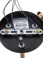 Люстра 12229/3, 2хE27, 60 Вт, чёрный/золото - фото 809458977