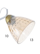 Люстра 12233/5, 5хE27, 60 Вт, золото/белый - Фото 6