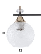 Люстра 12253/3, 3хE27, 60 Вт, кофе/золото - фото 809459002