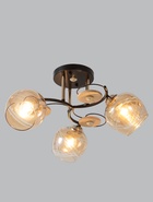 Люстра 13186/3, 3хE27, 60 Вт, чёрный/золото - фото 809459007