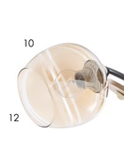 Люстра 13186/3, 3хE27, 60 Вт, чёрный/золото - фото 809459011