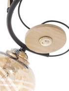 Люстра 13186/3, 3хE27, 60 Вт, чёрный/золото - фото 809459012